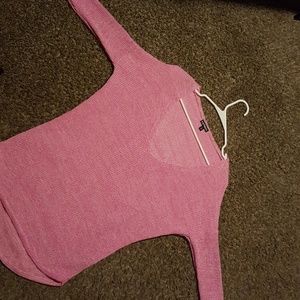 Pink EXPRESS xs 3/4 sleeve sweater
